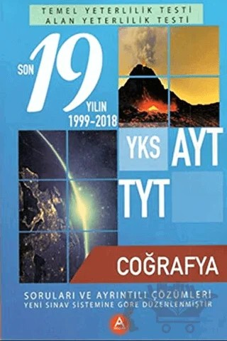 TYT AYT Coğrafya Soruları ve Ayrıntılı Çözümleri – Kolektif – A Yayınları kitap kapağı