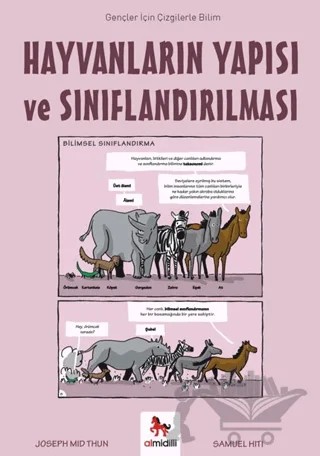 Hayvanların Yapısı ve Sınıflandırılması – Joseph Midthun – Almidilli kitap kapağı