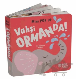 Mini Pop Up - Vahşi Ormanda – Kolektif – Masalperest kitap kapağı