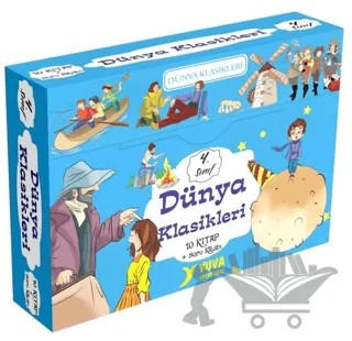 4. Sınıf Dünya Klasikleri Serisi (10 Kitaplık Set) – Kolektif – Yuva Yayınları kitap kapağı