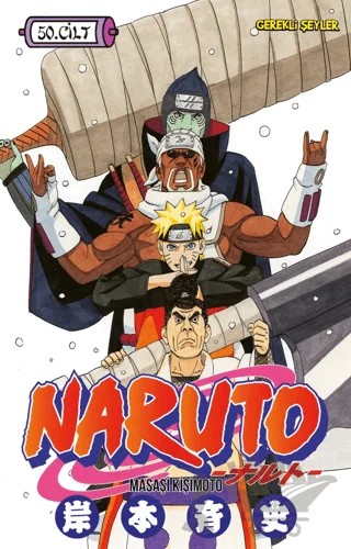 Naruto 50. Cilt – Masaşi Kişimoto – Gerekli Şeyler Yayıncılık kitap kapağı