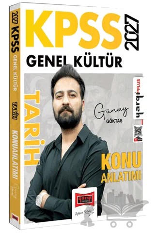 2027 KPSS Genel Kültür Tarih Konu Anlatımı – Günay Göktaş – Yargı Yayınevi kitap kapağı