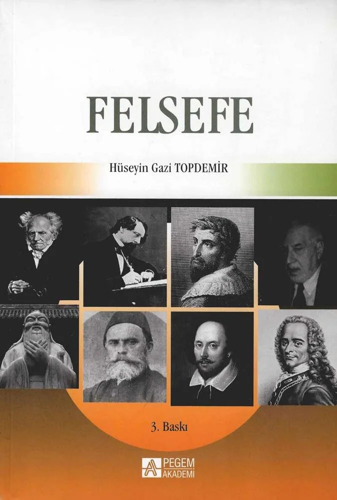 Felsefe – Hüseyin Gazi Topdemir – Pegem Akademi Yayıncılık kitap kapağı