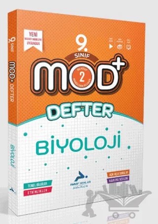 9. Sınıf Mod Biyoloji Defter – Kolektif – Paraf Yayınları kitap kapağı
