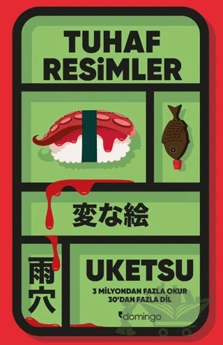 Tuhaf Resimler – Uketsu – Domingo Yayınevi kitap kapağı
