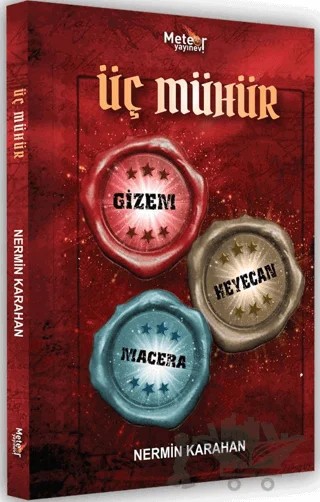 Üç Mühür – Nermin Karahan – Meteor Yayınevi kitap kapağı