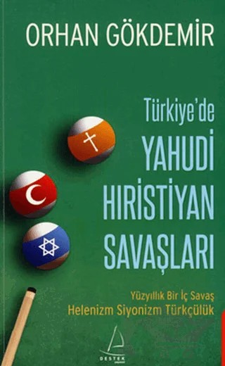 Türkiye’de Yahudi Hıristiyan Savaşları – Orhan Gökdemir – Destek Yayınları kitap kapağı