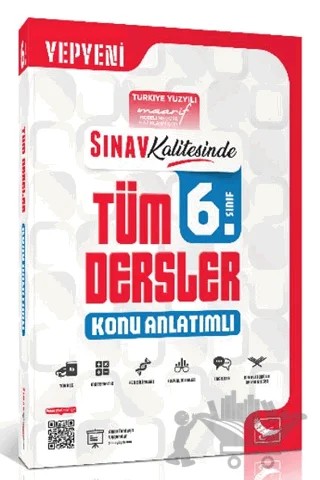 Sınav Kalitesinde 6. Sınıf Tüm Dersler Konu Anlatımlı – Kolektif – Sınav Yayınları kitap kapağı