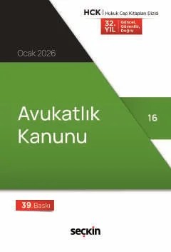 Avukatlık Kanunu (Cep Kitabı) – Seçkin Yayıncılık – Seçkin Yayıncılık kitap kapağı