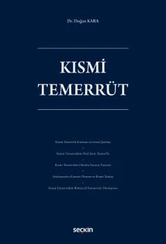 Kısmi Temerrüt – Doğan Kara – Seçkin Yayıncılık kitap kapağı