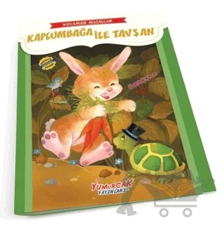 Kaplumbağa ile Tavşan - Kocaman Masallar – Kolektif – Yumurcak Yayınları kitap kapağı