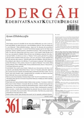 Dergah Edebiyat Sanat Kültür Dergisi Sayı: 361 Mart 2021 – Dergah Yayınları kitap kapağı