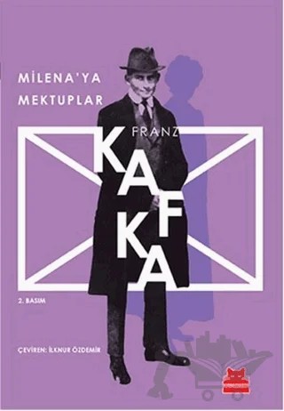 Milena'ya Mektuplar – Franz Kafka – Kırmızı Kedi Yayınevi kitap kapağı