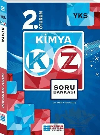 2018 YKS 2. Oturum Kimya Soru Bankası – Adil Akbaş, Şeref Aktaş – Evrensel İletişim Yayınları kitap kapağı