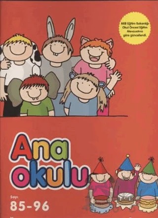 Anaokulu Dergisi 8. Klasör 85. - 96. Fasikül – Boyut Yayın Grubu kitap kapağı
