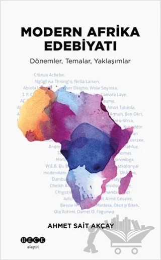 Modern Afrika Edebiyatı – Ahmet Sait Akçay – Hece Yayınları kitap kapağı