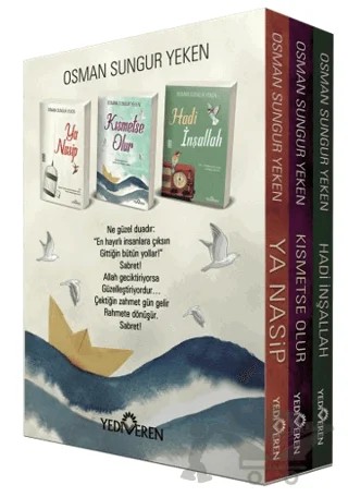 Osman Sungur Yeken (3 Kitap Kutulu) – Osman Sungur Yeken – Yediveren Yayınları kitap kapağı