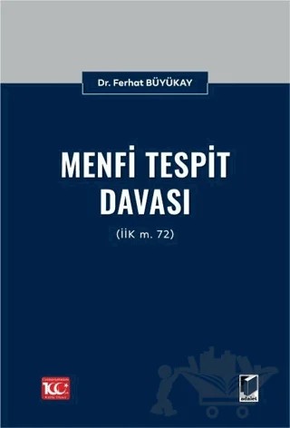 Menfi Tespit Davası (İİK m. 72) – Ferhat Büyükay – Adalet Yayınevi kitap kapağı