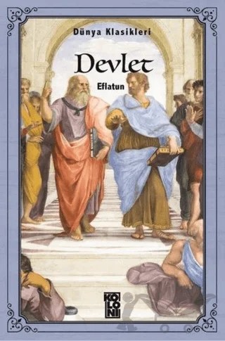 Devlet – Platon (Eflatun) – Koloni kitap kapağı