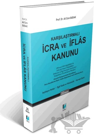 İcra ve İflas Kanunu – Ali Cem Budak – Adalet Yayınevi kitap kapağı