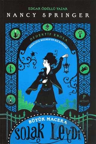Solak Leydi – Nancy Springer – Artemis Yayınları kitap kapağı