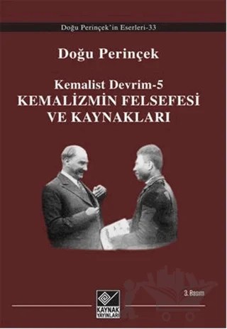 Kemalizmin Felsefesi ve Kaynakları – Doğu Perinçek – Kaynak Yayınları kitap kapağı