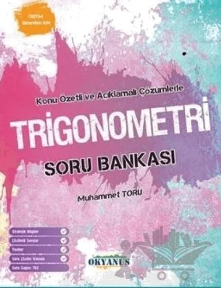 AYT Trigonometri Soru Bankası – Muhammet Toru – Okyanus Yayınları kitap kapağı