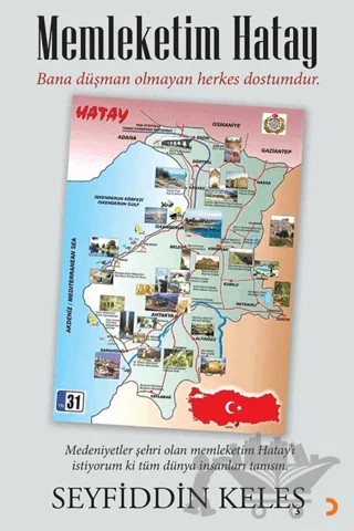 Memleketim Hatay – Seyfiddin Keleş – Cinius Yayınları kitap kapağı