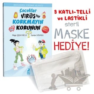 Çocuklar Virüsten Korkmayın Korunun – Müge Çiçekyüzlü – Ren Çocuk kitap kapağı