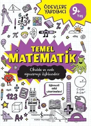 Temel Matematik (9+ Yaş) – Kolektif – İş Bankası Kültür Yayınları kitap kapağı