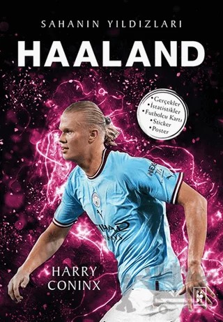 Haaland - Sahanın Yıldızları – Harry Coninx – Parodi Yayınları kitap kapağı