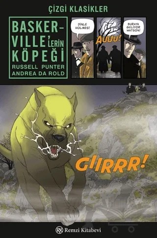 Baskerville’lerin Köpeği – Andrea Da Rold, Russell Punter – Remzi Kitabevi kitap kapağı