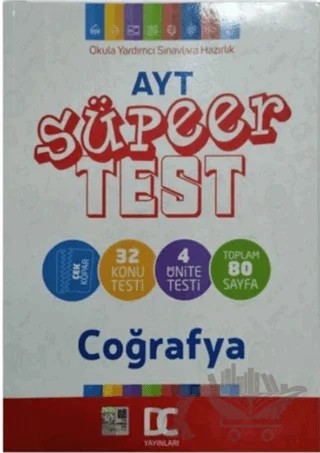AYT Coğrafya Süper Test Çek Kopar – Kolektif – Doğru Cevap Yayınları kitap kapağı