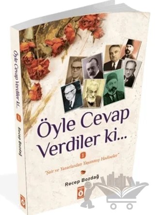 Öyle Cevap Verdiler ki... – Recep Bozdağ – Önemli Kitap kitap kapağı