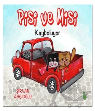 Pisi ve Misi Kayboluyor – Şirvan Ahçıoğlu – Yeşil Dinozor kitap kapağı