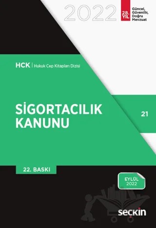 Sigortacılık Kanunu – Remzi Özmen – Seçkin Yayıncılık kitap kapağı