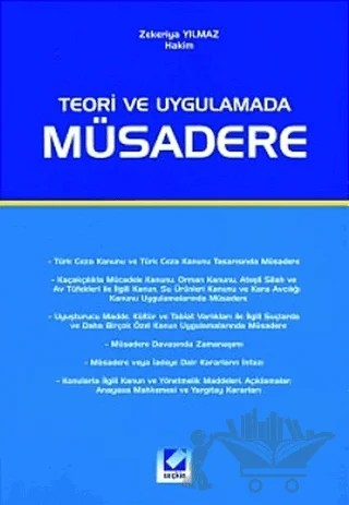 Müsadere – Zekeriya Yılmaz – Seçkin Yayıncılık kitap kapağı