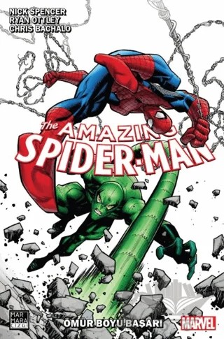 Amazing Spider-Man Vol.5 Cilt: 3 - Ömür Boyu Başarı – Nick Spencer – Marmara Çizgi kitap kapağı