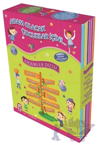 Erdemler Dizisi (10 Kitap Takım) – Necla Saydam, Nuray Türkyılmaz Catic, Rukiye Karaköse, Saadet Kocagöz Uzun, Vahide Ulusoy Gökçek – Timaş Çocuk kitap kapağı