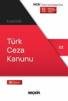 Türk Ceza Kanunu (Cep Kitabı) – Seçkin Yayıncılık – Seçkin Yayıncılık kitap kapağı