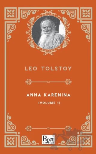 Anna Karenina (Volume 1) – Leo Tolstoy – Paper Books kitap kapağı