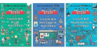 Stem ile Çılgın Maceralar Seti (3 Kitap Takım) – Colin Stuart, Nick Arnold – Beyaz Balina Yayınları kitap kapağı
