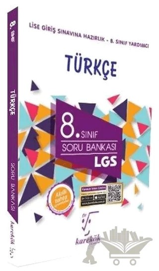 8. Sınıf LGS Türkçe Soru Bankası – Ebru Çaloğlu, Kemal Kıroğlu, Murat Koşar – Karekök Yayıncılık kitap kapağı