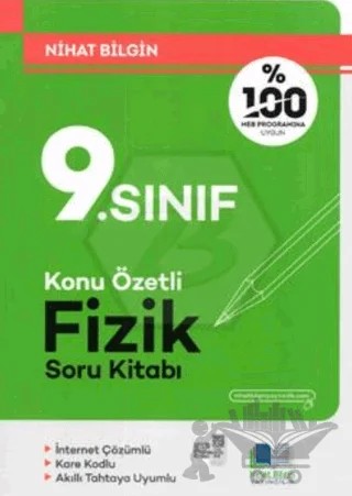 9. Sınıf Fizik Soru Kitabı – Nihat Bilgin – Nihat Bilgin Yayınları kitap kapağı