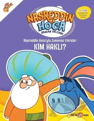 Nasreddin Hoca’yla Zamansız Fıkralar - Kim Haklı? – Fatma Hazan Türkkol – Beta Kids kitap kapağı