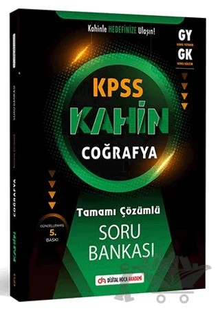 Genel Kültür Kahin Coğrafya Tamamı Çözümlü Soru Bankası – Kolektif – Dijital Hoca kitap kapağı