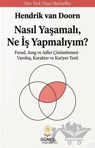 Nasıl Yaşamalı, Ne İş Yapmalıyım? – Sigmund Freud, Carl Gustav Jung, Alfred Adler – Güneş Kitabevleri Yayınları kitap kapağı