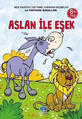 Aslan İle Eşek – Jean de la Fontaine – Martı Çocuk Yayınları kitap kapağı