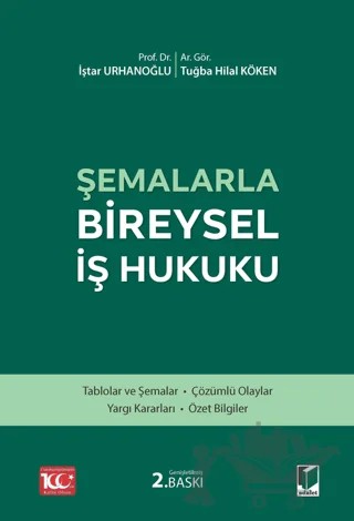Şemalarla Bireysel İş Hukuku – İştar Urhanoğlu, Tuğba Hilal Köken – Adalet Yayınevi kitap kapağı