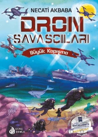 Dron Savaşçıları – Necati Akbaba – Genç Damla Yayınevi kitap kapağı
